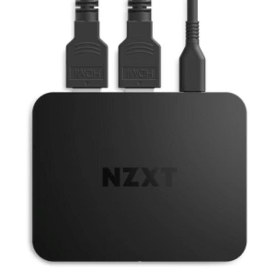 Obrázek NZXT externí záznamová karta Signal HD60, HD při 60 fps, 2x HDMI, 1x USB- C, UVC, černá