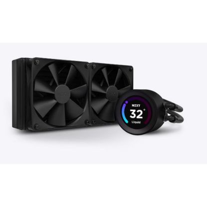 Obrázek NZXT vodní chladič Kraken 280 ELITE / 2 x 140mm fan / LCD disp. / 6 let / LGA1851 / AM5