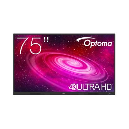 Obrázek Optoma 1751RK IFPD 75" - interaktivní dotykový, 4K UHD, multidotyk 40prstu, Android 14, 8 GB RAM / 64 GB ROM