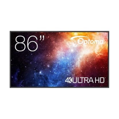 Obrázek Optoma FPD N3861K 86" - 4K UHD / Android 11 / 450 nits / 4 GB RAM / 32 GB ROM / 2x 10 W speaker