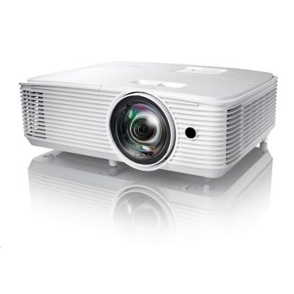 Obrázek Optoma projektor H117ST (DLP, FULL 3D, WXGA, 3 800 ANSI, HDMI, VGA, RS232, 10 W speaker)