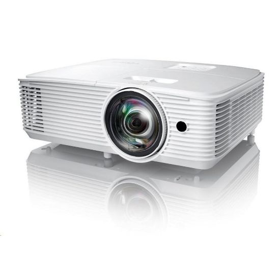 Obrázek Optoma projektor H117ST (DLP, FULL 3D, WXGA, 3 800 ANSI, HDMI, VGA, RS232, 10 W speaker)