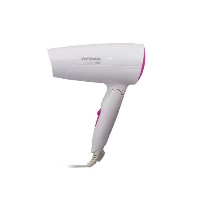 Obrázek Orava HD- 406 cestovní fén, 1200 W, sklopná rukojeť, 79 dB, bílá
