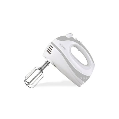 Obrázek Orava SL- 110 ruční šlehač, 300 W, 75 dB, 5 rychlostí, pulzní spínač, šedá / bílá
