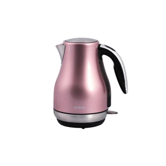 Obrázek Orava VK- 3715 Pink rychlovarná konvice, 1850- 2200 W, designová, 1.7 l, automatické vypnutí, růžová