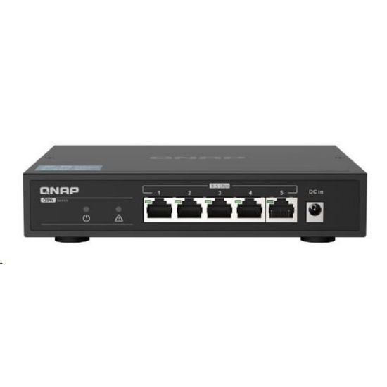 Obrázek QNAP switch QSW- 1105- 5T (5 x 2, 5GbE, fanless)