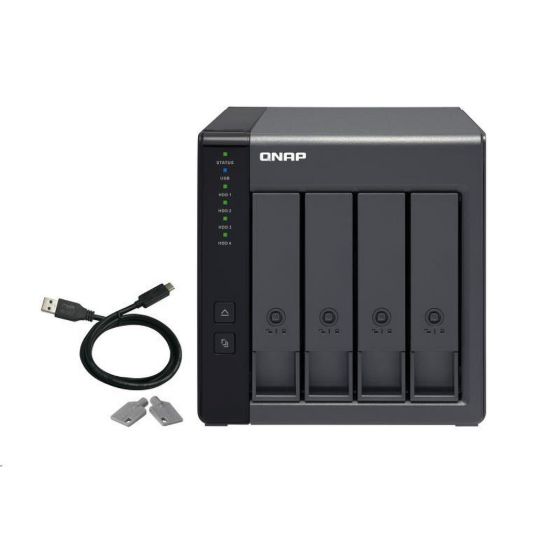 Obrázek QNAP TR- 004 rozšiřujicí jednotka (4xSATA, USB- C 3.2 Gen1)