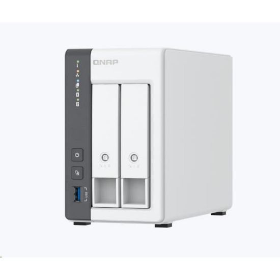 Obrázek QNAP TS- 216G (4C/ CORTEX- A55/ 2GHz/ 4 GBRAM/ 2xSATA/ 1xGbE/ 1 x 2, 5GbE/ 2xUSB2.0/ 1xUSB3.2)