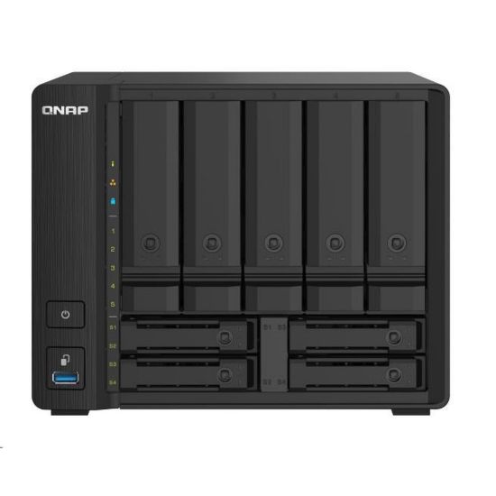 Obrázek QNAP TS- 932PX- 4G (4C/ Cortex- A57/ 1, 7GHz/ 4 GBRAM/ 9xSATA/ 2 x 2, 5GbE/ 2xSFP+/ 3xUSB3.2)