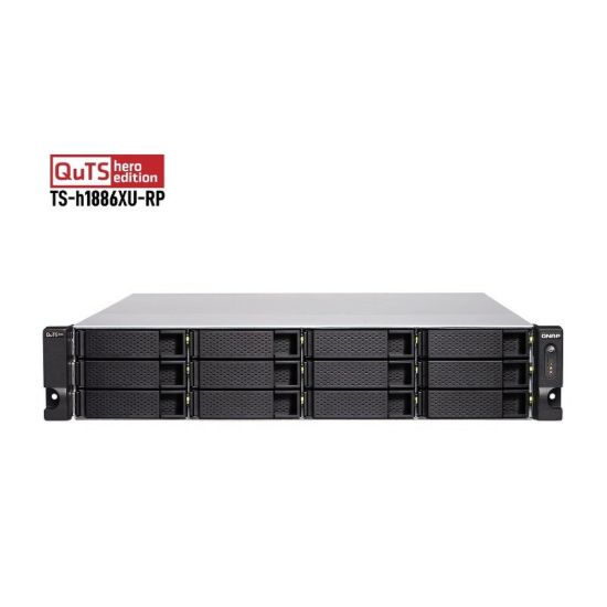 Obrázek QNAP TS- h1886XU- RP- R2- D1622- 32G (4C/ XeonD- 1622/ 3, 2GHz/ 32 GBRAM/ 18xSATA/ 4 x 2, 5GbE/ 2xSFP+/ 2xUSB…