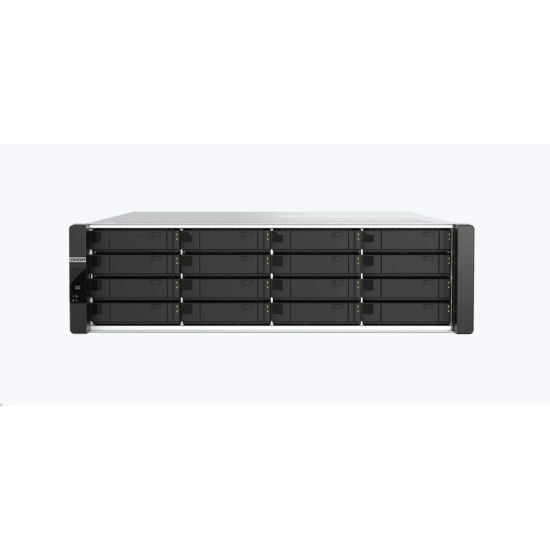 Obrázek QNAP ES1686dc- R2- 2123IT- 64G (2 x 4C/ XeonD- 2123IT/ 3GHz/ 32 GBRAM/ 16xSAS/ 3xGbE/ 4xSFP+/ 2xUSB3.2/ 2xPCIe/ RP)