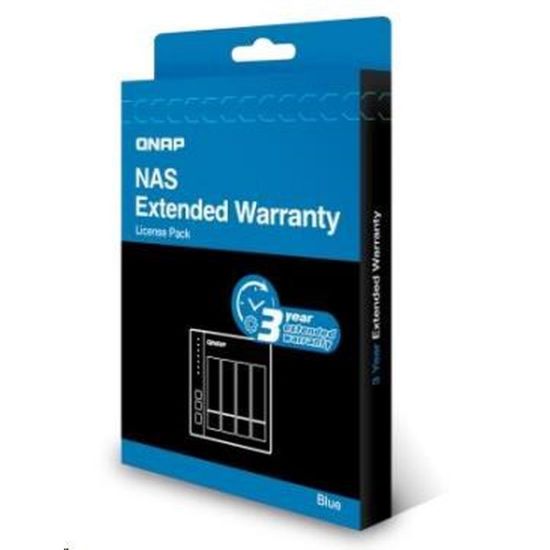 Obrázek QNAP LIC- NAS- EXTW- BLUE- 3Y- EI elektronická prodlužujicí záruka 3 roky
