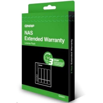 Obrázek QNAP LIC- NAS- EXTW- GREEN- 3Y- EI elektronická prodlužujicí záruka 3 roky