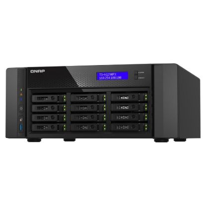 Obrázek QNAP TS- h1290FX- 7302P- 128G (16C/ EPYC7302P/ 3, 3GHz/ 128 GBRAM/ 12xU.2/ 2 x 2, 5GbE/ 2xSFP28/ 3xUSB3.2/ 4xPCIe)