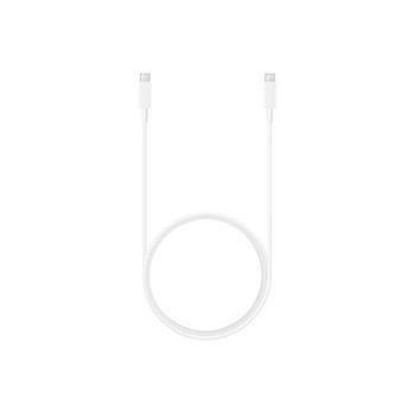 Obrázek Samsung datový kabel EP- DX510JWE, USB- C, 5A, 1, 8 m, bílá