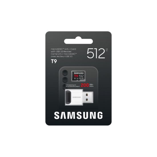 Obrázek Samsung T9 microSD 512 GB + USB Adaptér