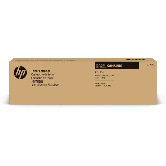 Obrázek HP - Samsung CLT- Y505L H- Yield Yel Toner C (3, 500 pages)