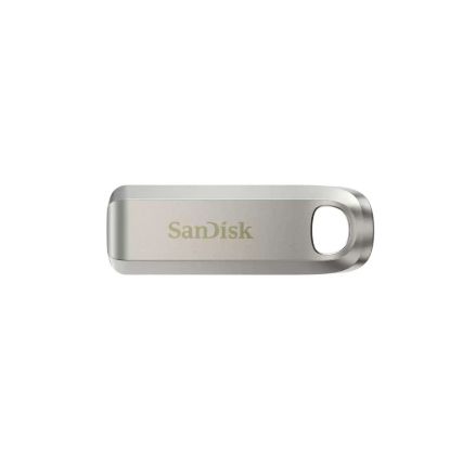 Obrázek SanDisk Flash Disk 128 GB Ultra Luxe, USB- C 3.2, Stříbrná