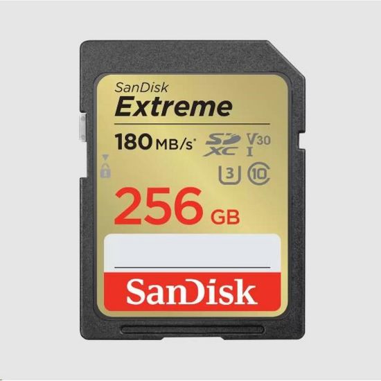 Obrázek SanDisk SDXC karta 512 GB Extreme (190 MB/ s Class 10, UHS- I U3 V30)