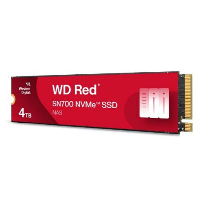 Obrázek WD RED SSD NVMe 4 TB PCIe SN700 Powered by SanDisk, Geb3 8 GB/ s, (R: 3400/ W: 3100 MB/ s) TBW 5100