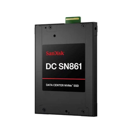 Obrázek SanDisk Carrera Syndicate SSD 1.92 TB DC, SN861, PCIe Gen5, (R: 13700, W: 3600MB/ s), BICS6 TLC NVMe E1.S, TCG Opal…