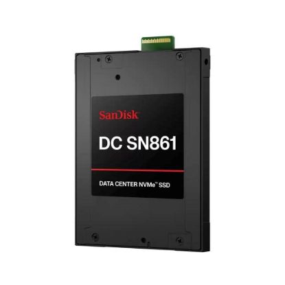 Obrázek SanDisk Carrera Syndicate SSD 3.84 TB DC, SN861, PCIe Gen5, (R: 13700, W: 7200MB/ s), BICS6 TLC NVMe E1.S, ISE, Generic