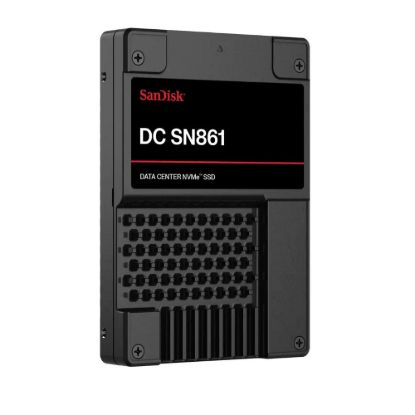 Obrázek SanDisk Enterprise SSD 3.84 TB DC SN861, PCIe Gen5, (R: 13700, W: 7200MB/ s), RI- 1DW/ D BICS6 TCG Opal