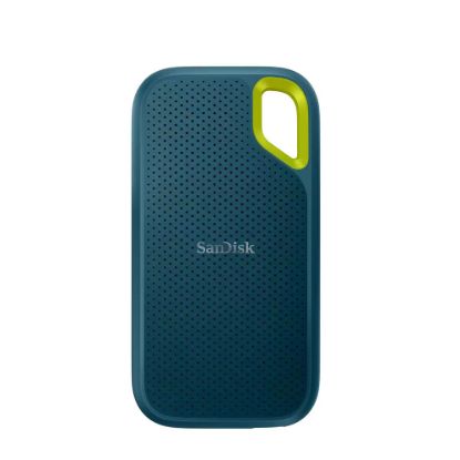 Obrázek SanDisk externí SSD 1 TB Extreme Portable, (R1050 / W1000MB/ s), USB 3.2 světle modrá