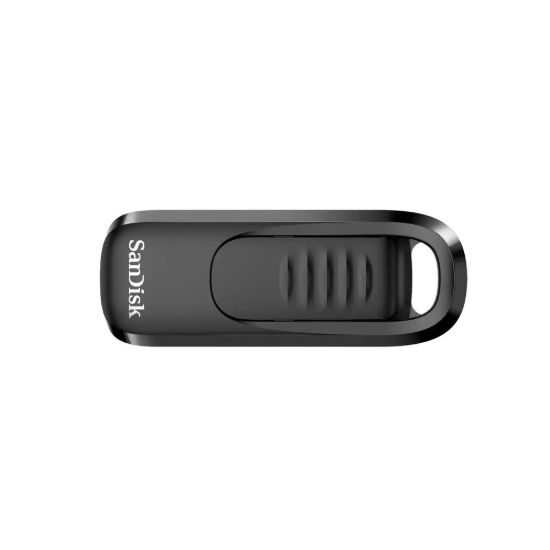 Obrázek SanDisk Flash Disk 128 GB Ultra Slider, USB- C 3.2, Černá