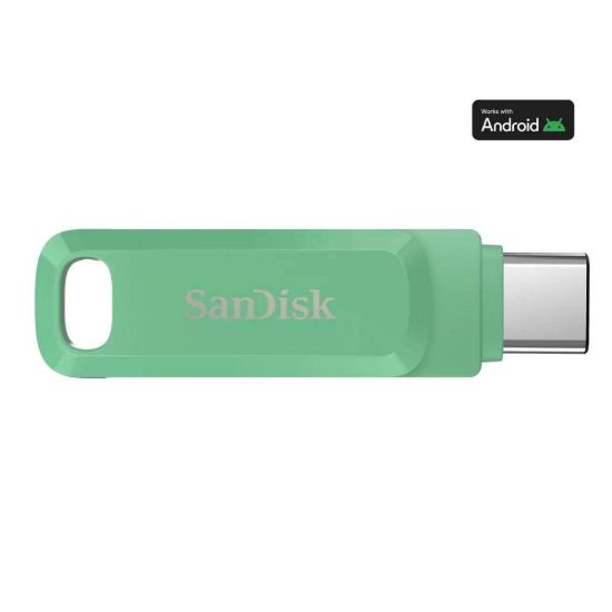 Obrázek SanDisk Flash Disk 512 GB Ultra Dual Drive Go, USB- C 3.2, zelená
