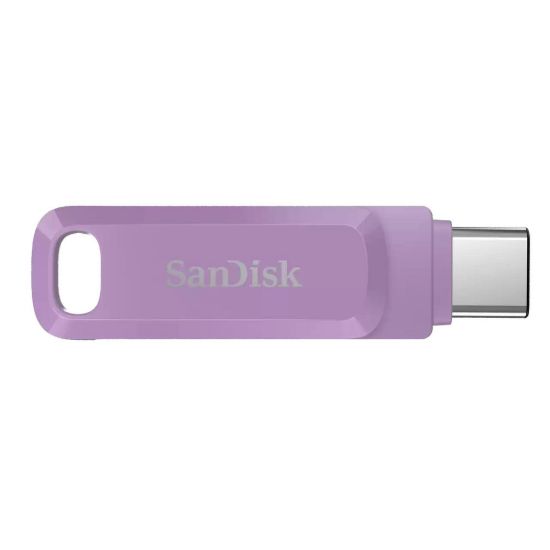Obrázek SanDisk Flash Disk 64 GB Ultra Dual Drive Go, USB- C 3.2, Fialová