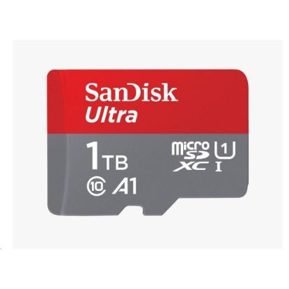 Obrázek SanDisk Micro SDXC karta 1, 5 TB Ultra (150 MB/ s, A1 Class 10 UHS- I) + adaptér