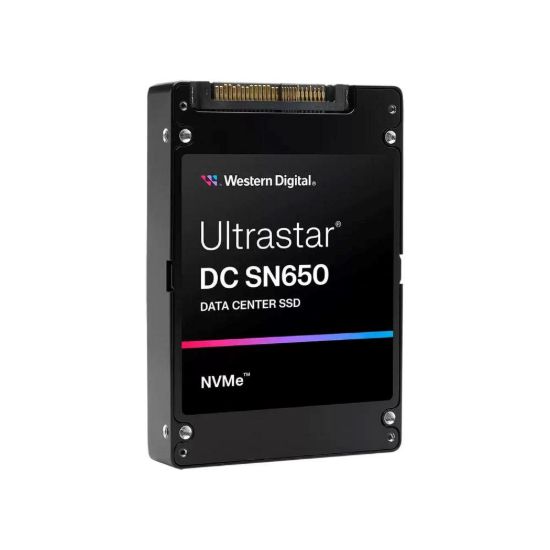 Obrázek WD Enterprise SSD 15.36 TB Ultrastar DC SN650, PCIe Gen4, (R: 6600, W: 2800MB/ s), RI- 1DW/ D BICS5 SE
