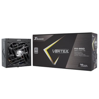 Obrázek SEASONIC zdroj 850 W VERTEX, 80+ PLATINUM, 135 mm, ATX