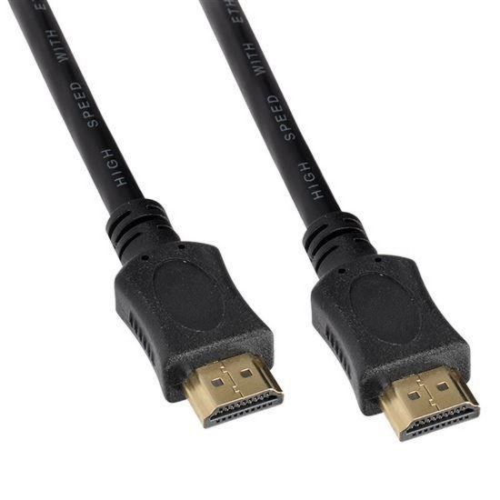 Obrázek Solight HDMI kabel s Ethernetem, HDMI 2.0 A konektor - HDMI 2.0 A konektor, blistr, 1, 5m