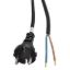 Obrázek Solight flexo šňůra, 2x 1, 5mm2, gumová, černá, 5m