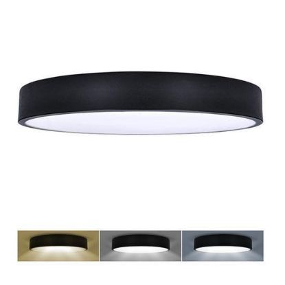 Obrázek Solight LED stropní osvětlení LECCE, 3CCT, 48 W, 2900lm, 40cm, 3000/ 4000/ 6000K, černá