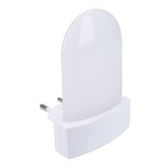 Obrázek Solight noční LED RGB světélko se světelným sensorem, volitelná barva světla, 230V
