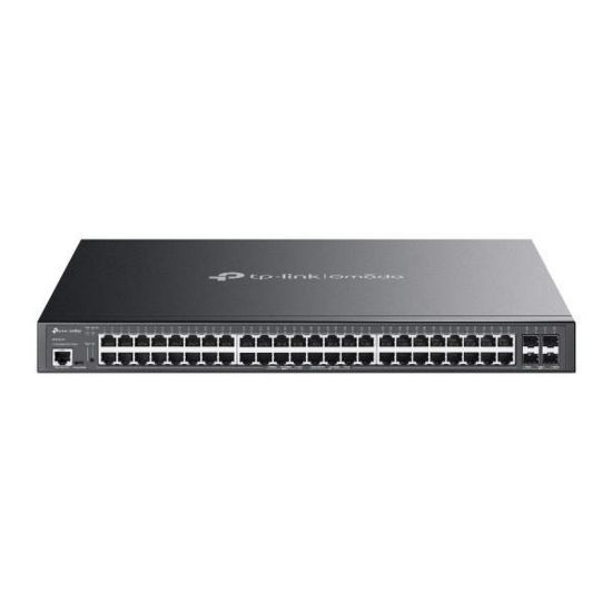 Obrázek TP- Link OMADA switch SG3452XP (48xGbE, 4xSFP+, 48xPoE+, 500 W, 2xconsole)