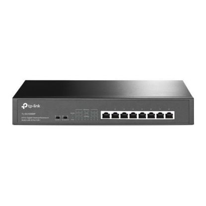 Obrázek TP- Link switch TL- SG1008P (8xGbE, 4xPoE+, 64 W, fanless)