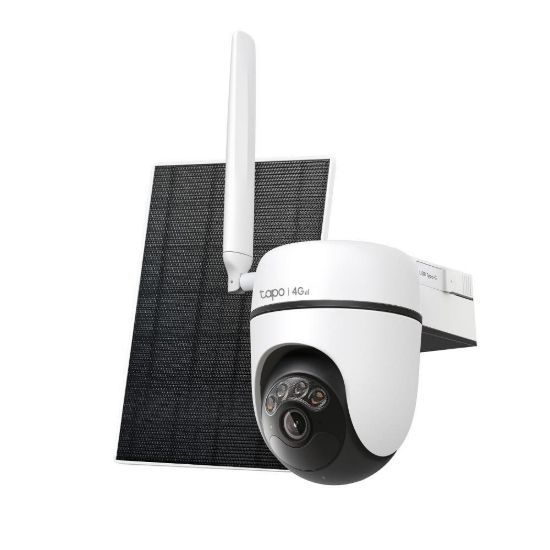 Obrázek TP- Link Tapo C615G KIT venkovní 4G LTE kamera, solární panel (3MP, 2K, 1296p, IR, 4G LTE, micro SD card, IP65)
