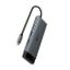 Obrázek TP- Link UH7021C USB- C hub 7v1 (3x USB3.2Gen1, 1xUSB- C3.2Gen1, 1xHDMI, 1xSD, 1xmicroSD, PD 100 W)