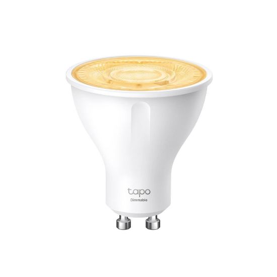 Obrázek TP- Link Tapo L610 chytrá WiFi stmívatelná LED žárovka (bílá, 2700K, 350lm, 2, 4GHz, GU10)