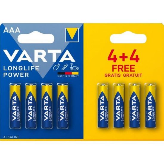 Obrázek Varta LR03/ 4+4 Longlife POWER 4903