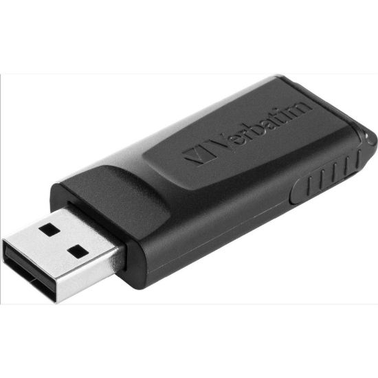 Obrázek VERBATIM USB Flash Disk Store 'n' Go SLIDER 16 GB - černá