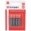Obrázek VERBATIM Alkalické baterie AAA, 4 PACK , LR3