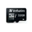 Obrázek VERBATIM MicroSDHC karta 32 GB Pro, U3 + adaptér