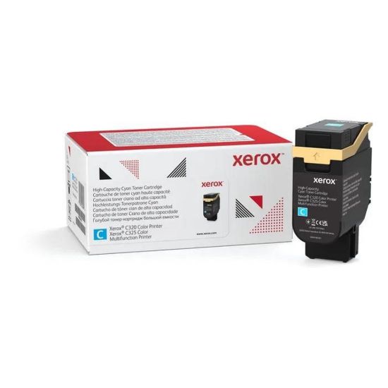 Obrázek Xerox Cyan High Capacity Toner Cartridge pro C320/ C325 (5500 stran)