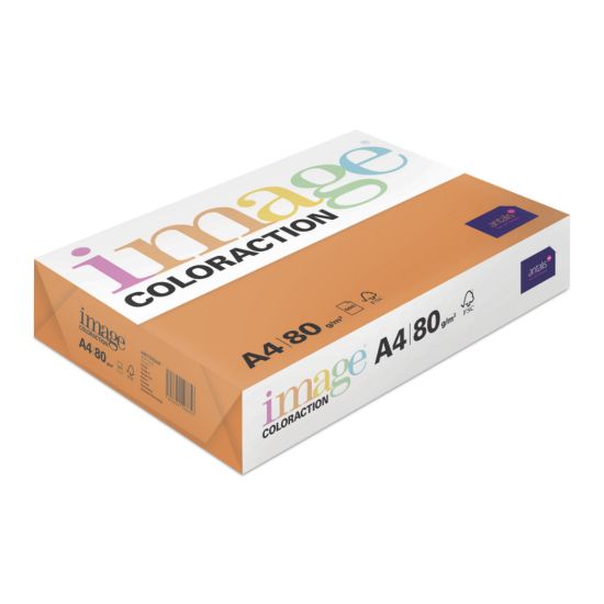 Obrázek Antalis Papír Image Coloraction Amsterdam - cihlově oranžová (OR43) A4 (80g/ 500ks)