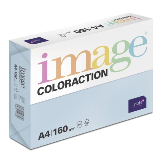 Obrázek Antalis Papír Image Coloraction Iceberg - ledově modrá (OBL70) A4 (160g/ 250ks)